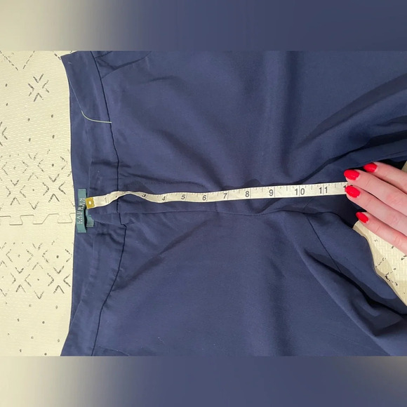 Ralph Lauren Edita‎ wool pants size 10 navy blue - Picture 2 of 5